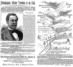 Philadelphia water contamination - Pasteur-Chamberlad Filter